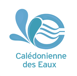 Logo Calédonienne des Eaux aux couleurs de APP