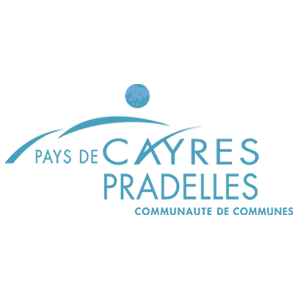 Logo de la communauté de commune Cayres Pradelles aux couleurs de APP