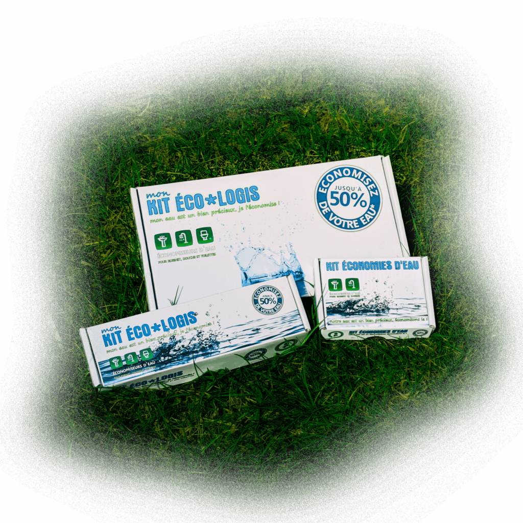les trois kits hydroéconomes de APP